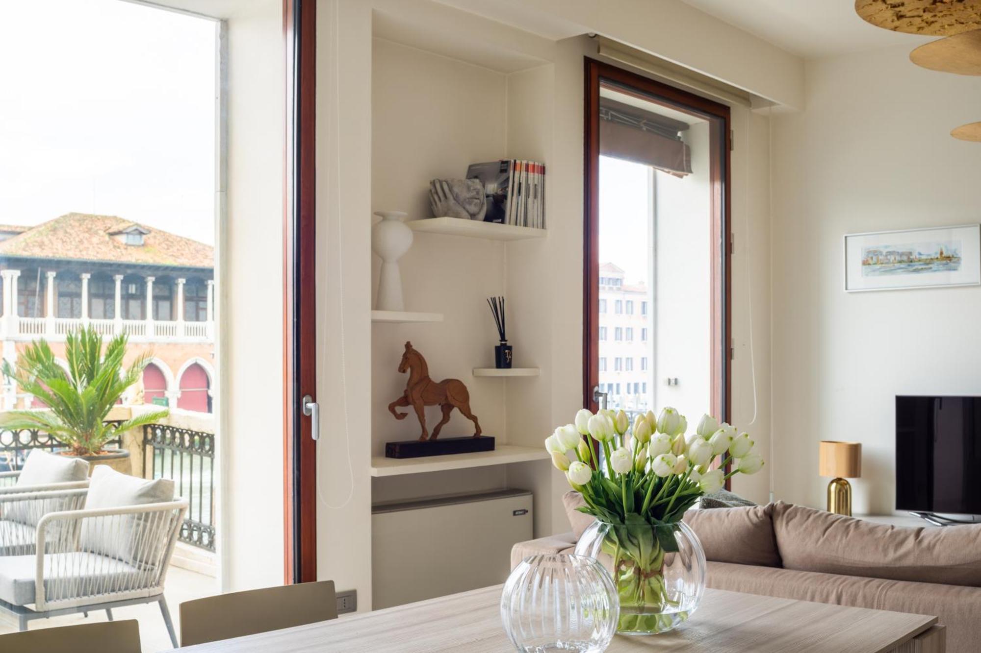 Grand Canal Luxury Apartment With Terrace R&R Venedig Exterior foto